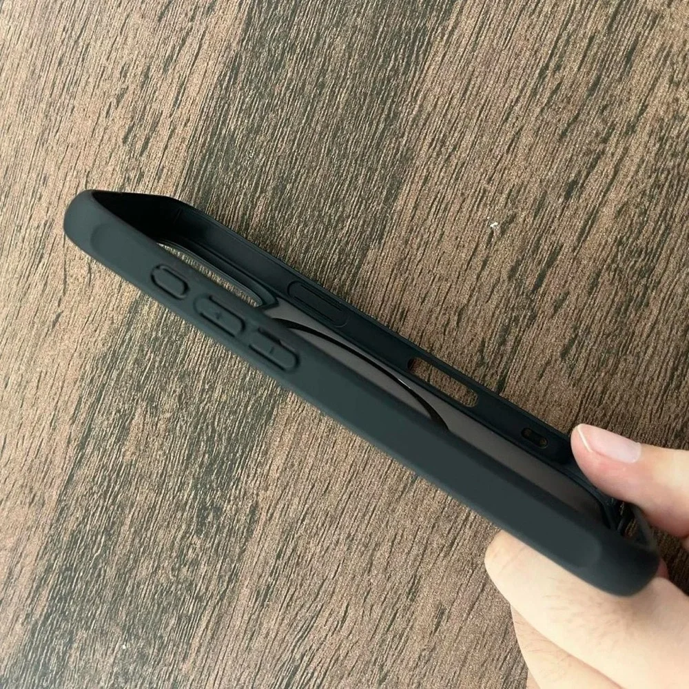 Sleek Black Phone Case